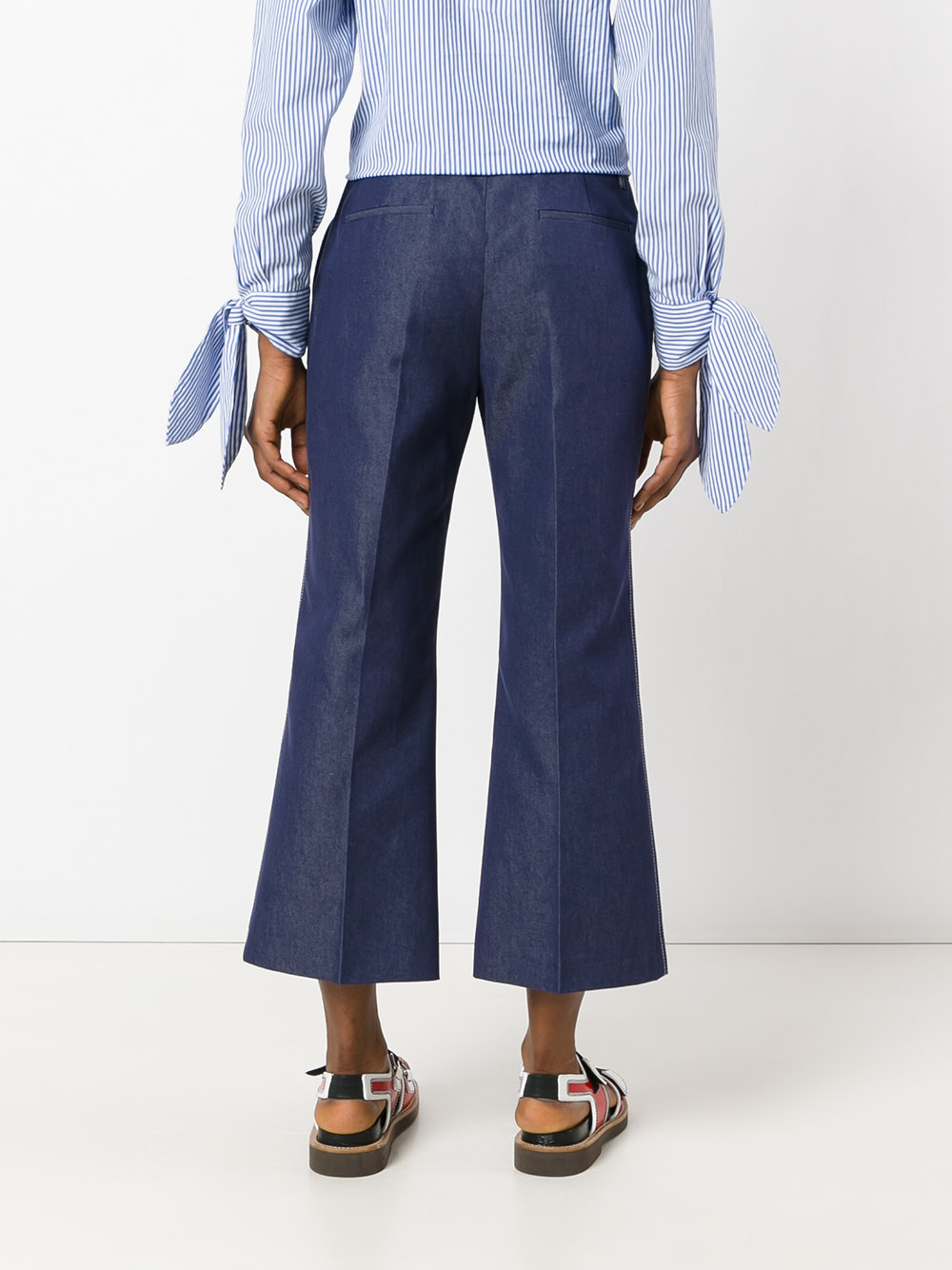 cropped trousers