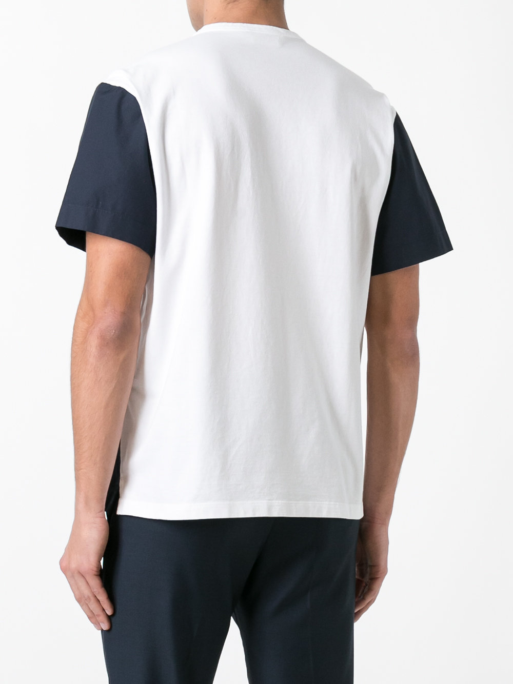 colour block T-shirt