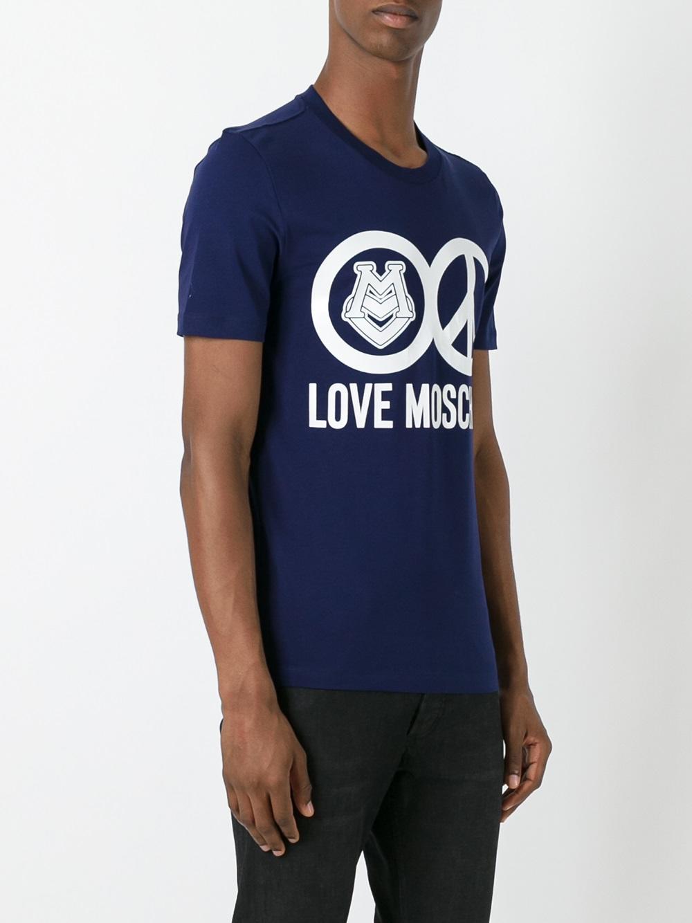 logo print T-shirt