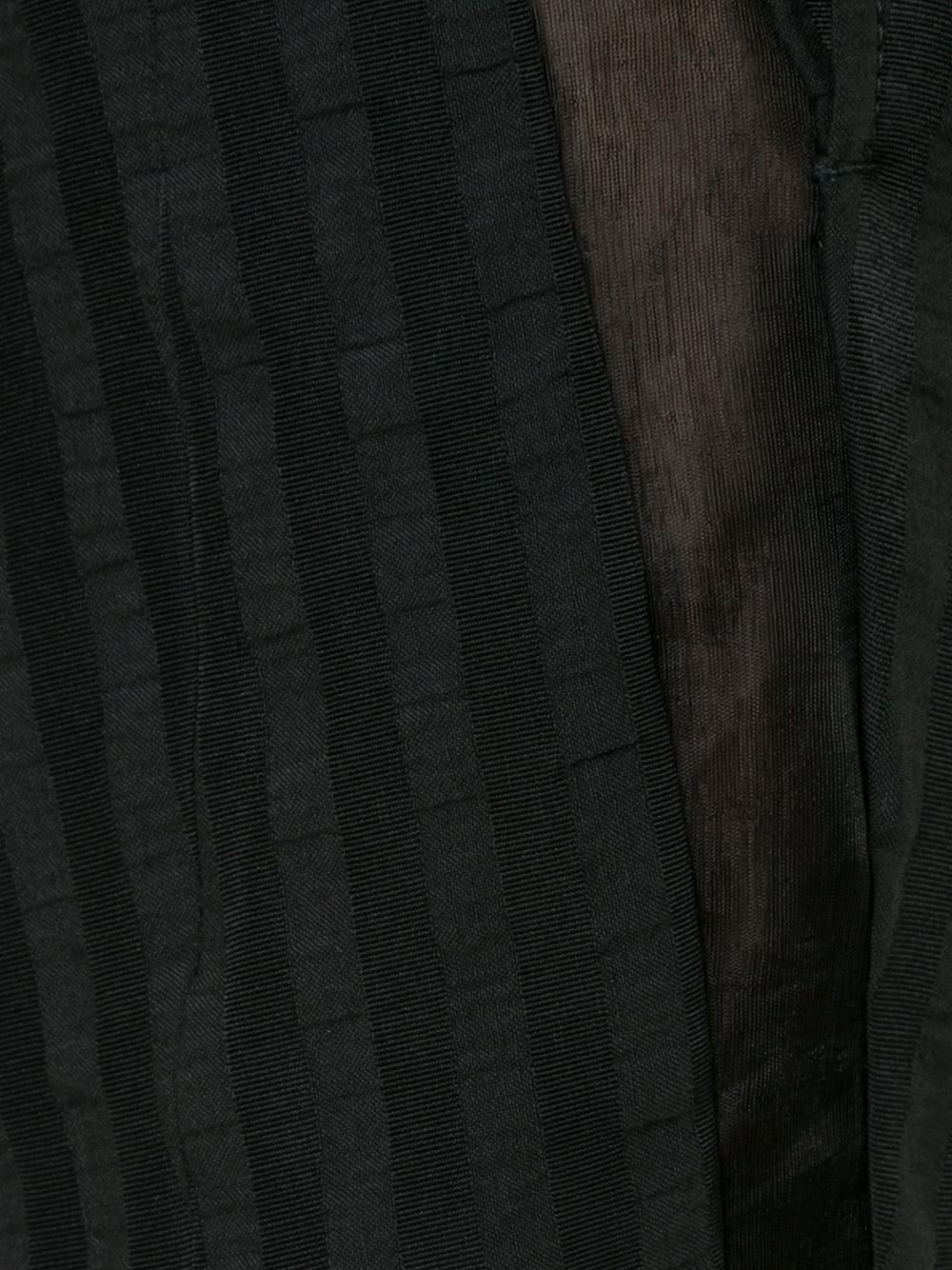 'Shaft'条纹长裤