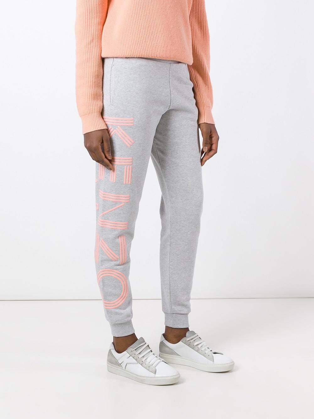 logo appliqué trackpants