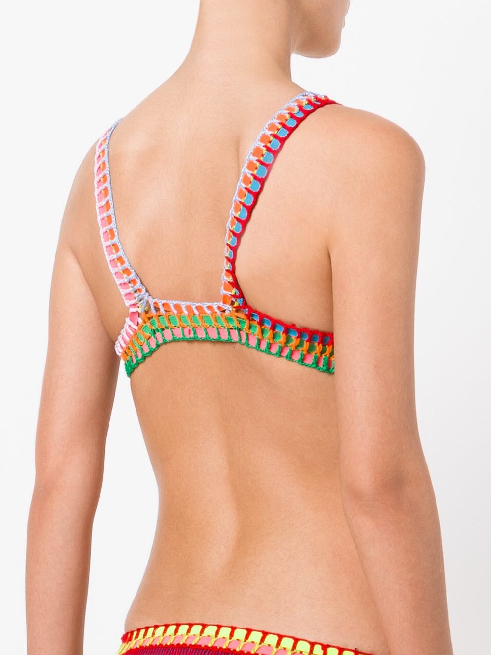 Embroidered Tasmin bikini top