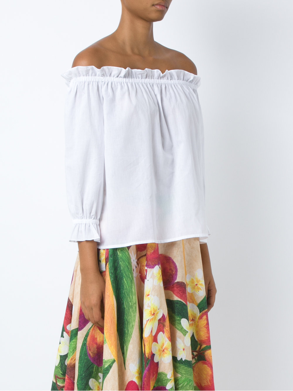 off the shoulder blouse