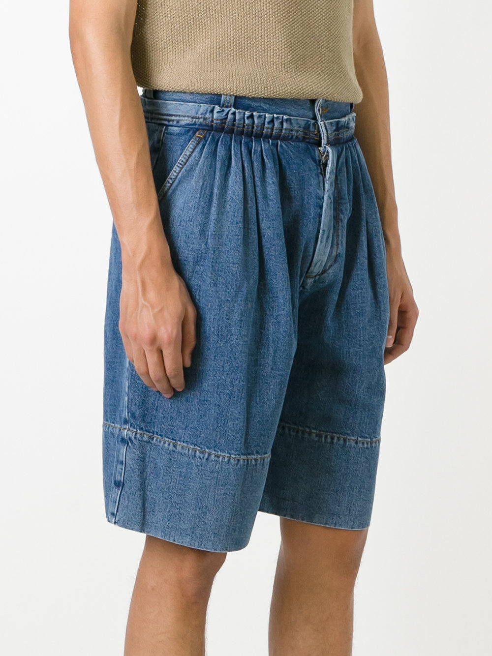 baggy denim shorts 