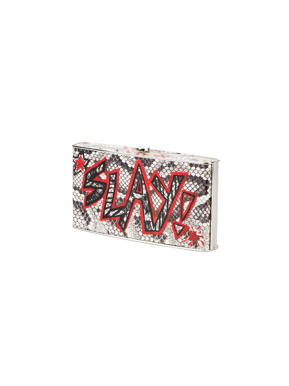 x Re/Done graffiti box clutch