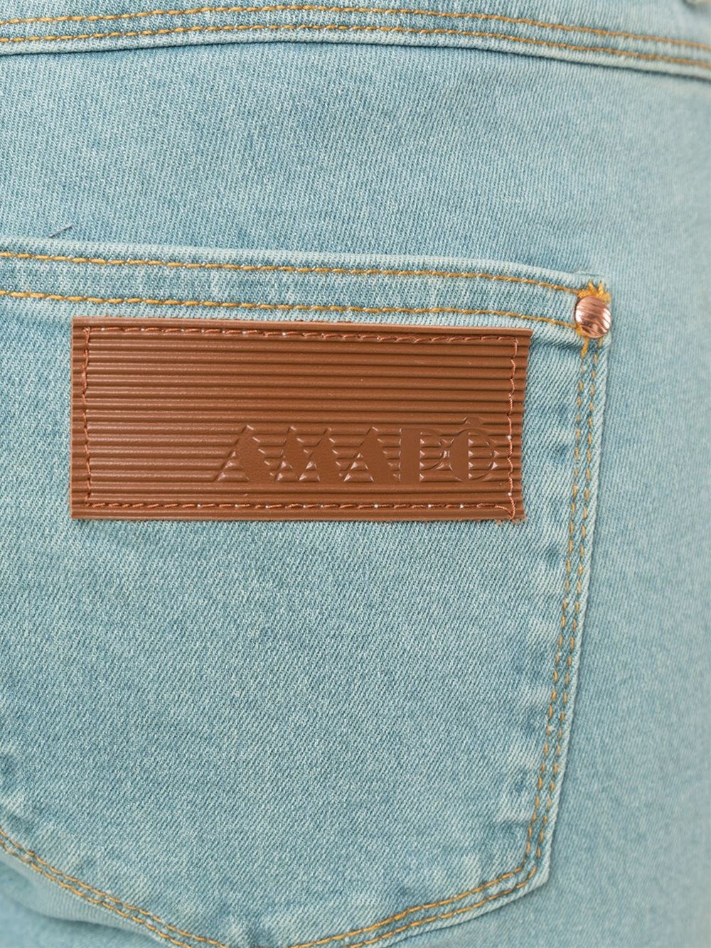 five-pocket skinny jeans