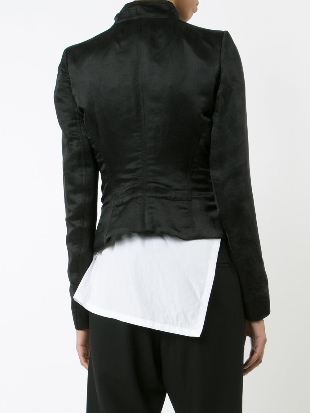 cropped biker jacket