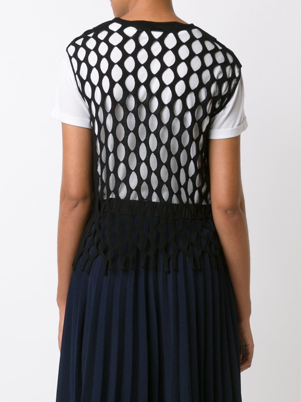 perforated tank top