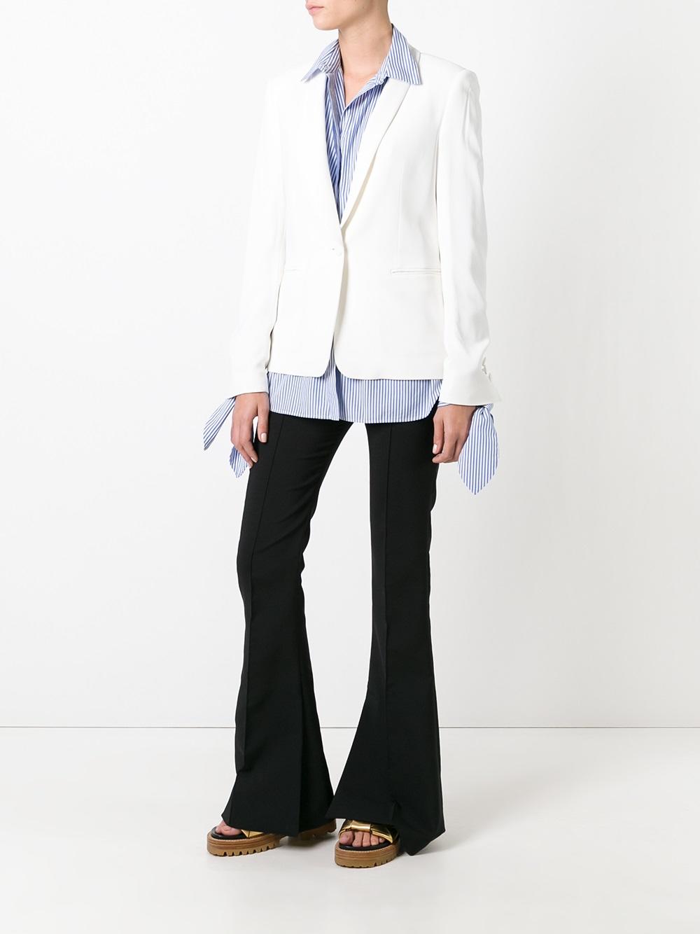single button blazer