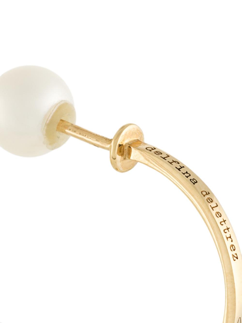 18kt yellow gold 'Multipearl' earrings