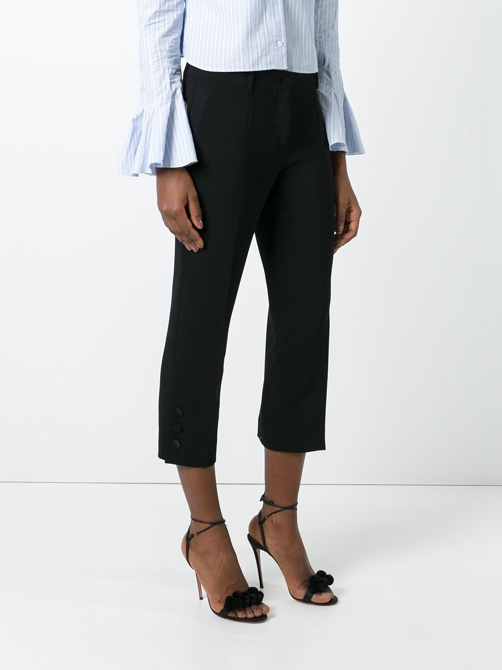 cropped trousers