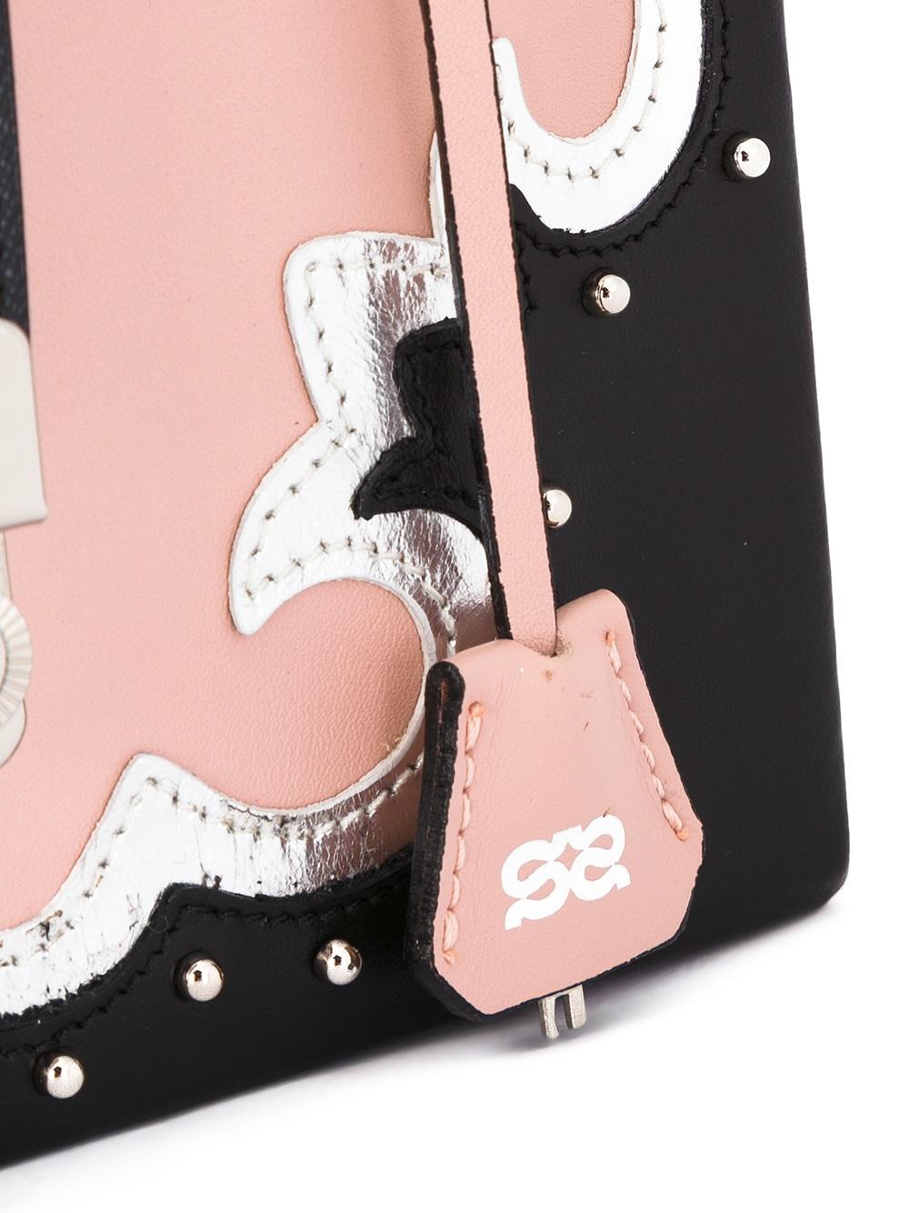 studded medium shoulder bag