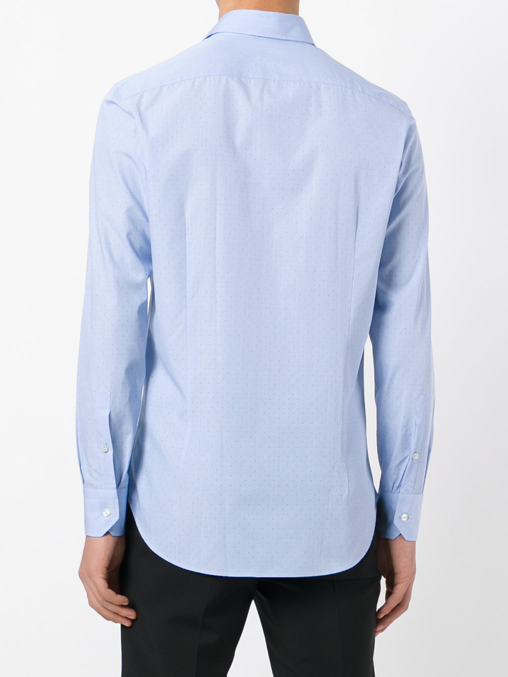 dotted print shirt