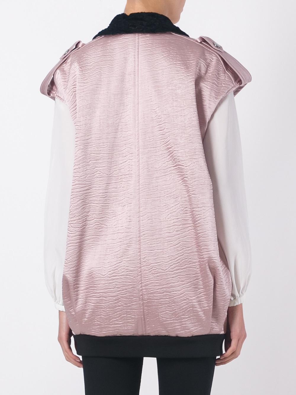 sleeveless biker jacket