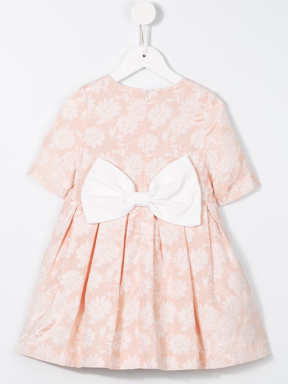 blossom jacquard dress