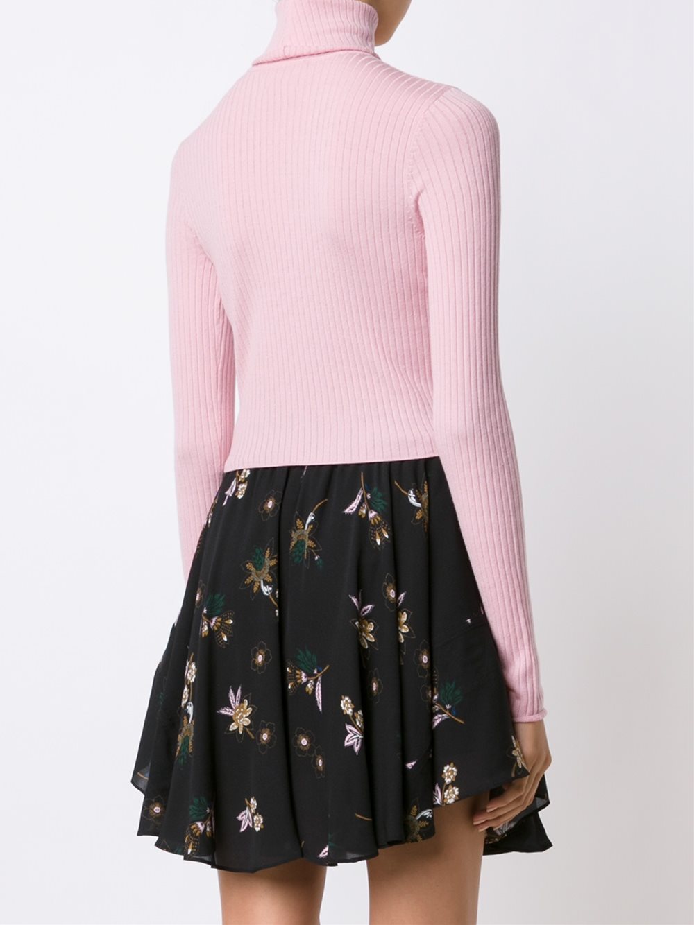 turtleneck cropped jumper