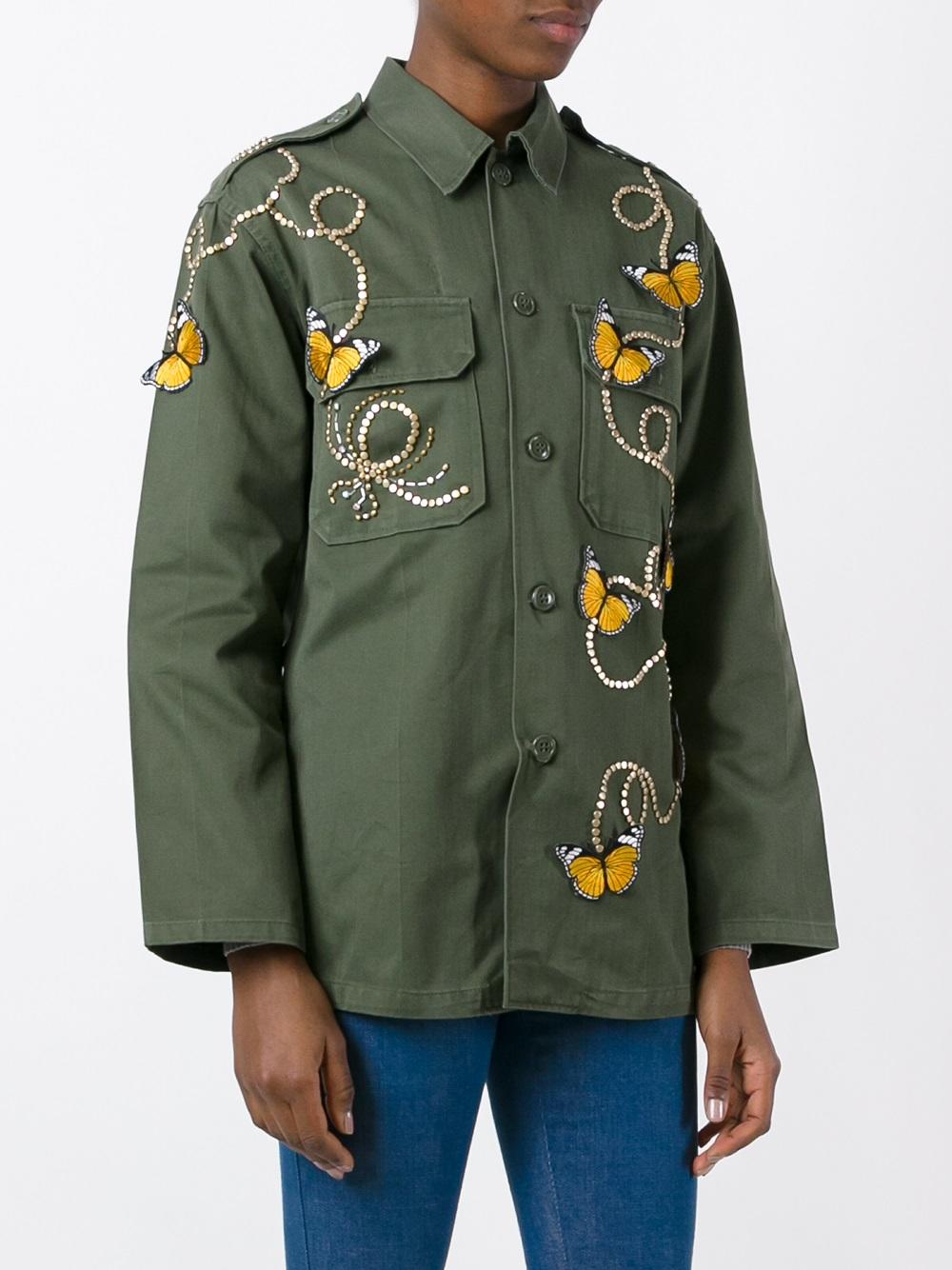 butterfly military jacket 