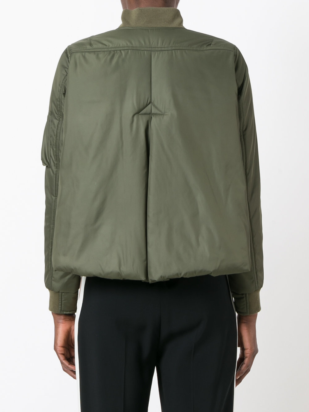 cropped bomber jacket