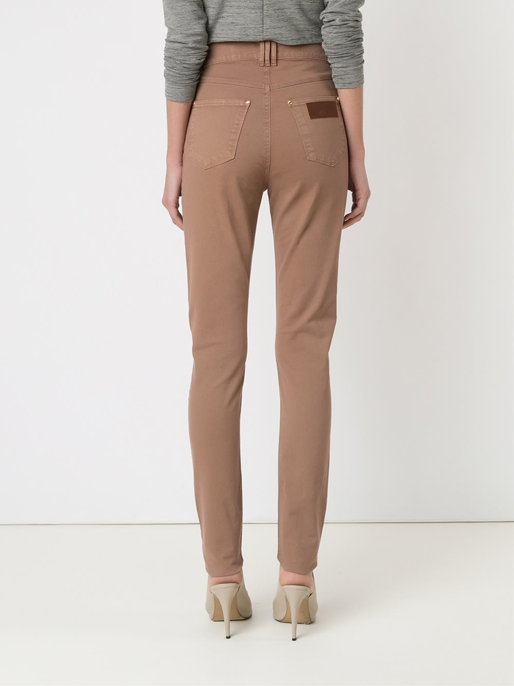 high waisted skinny jeans