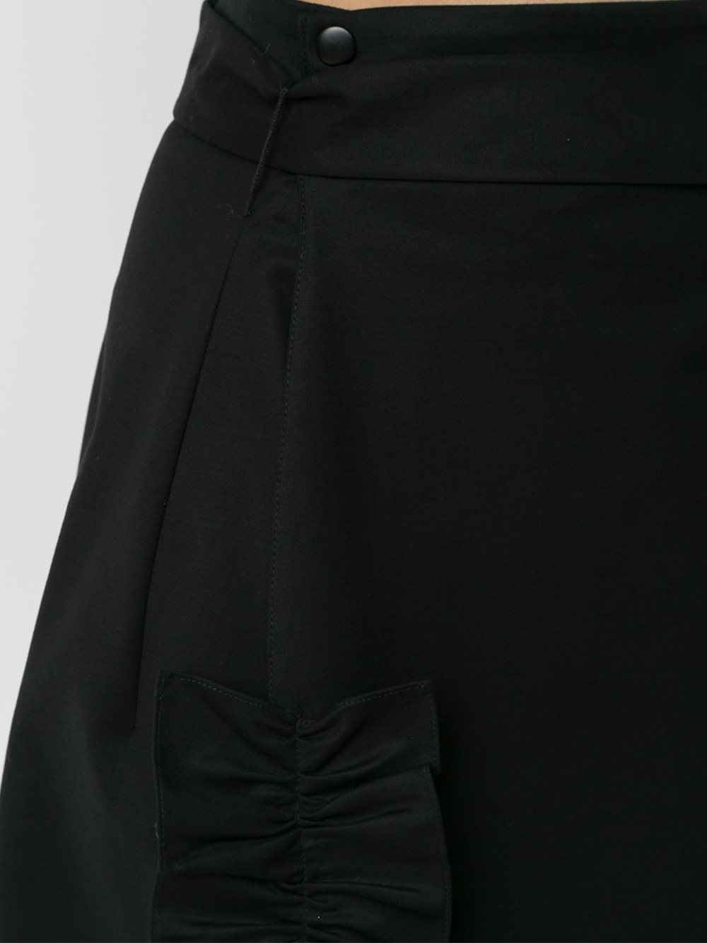 high waisted midi skirt