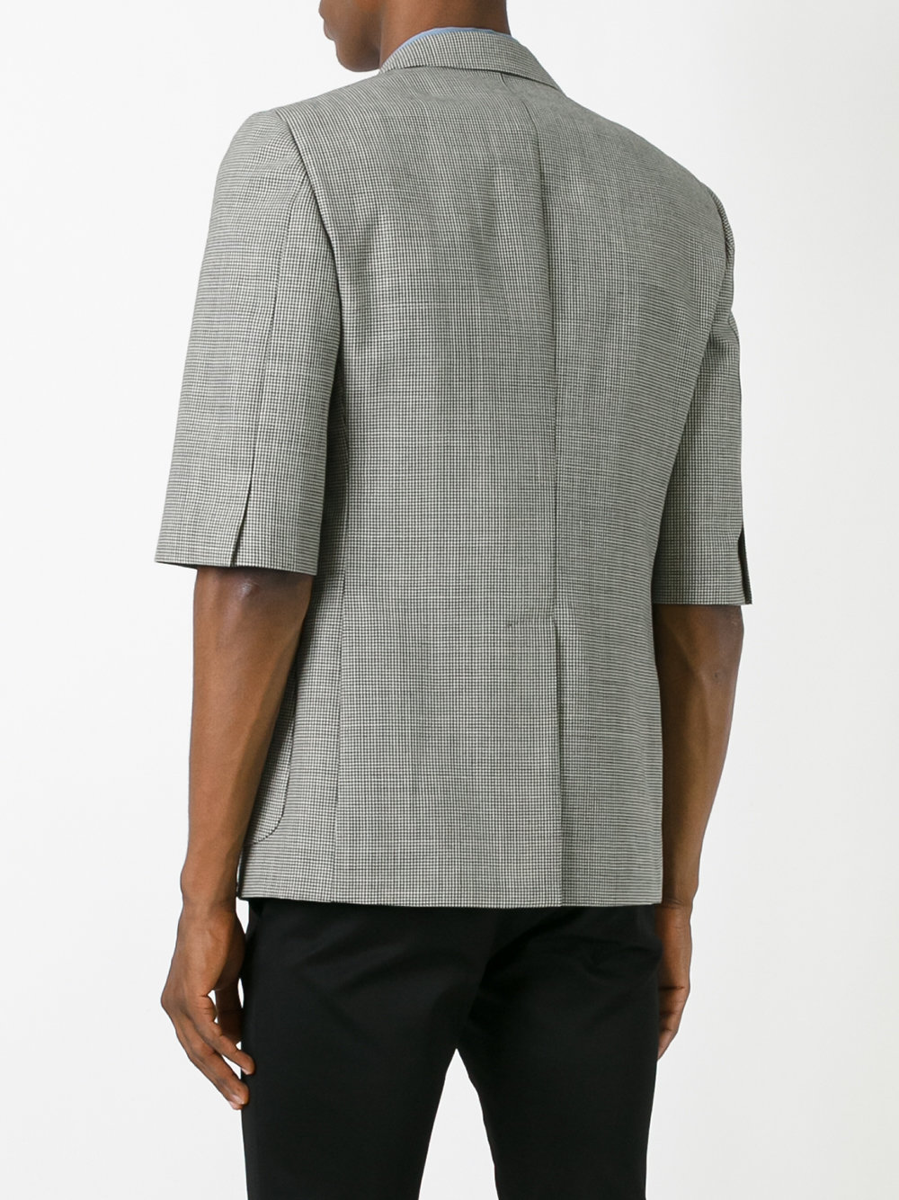 short-sleeve blazer 
