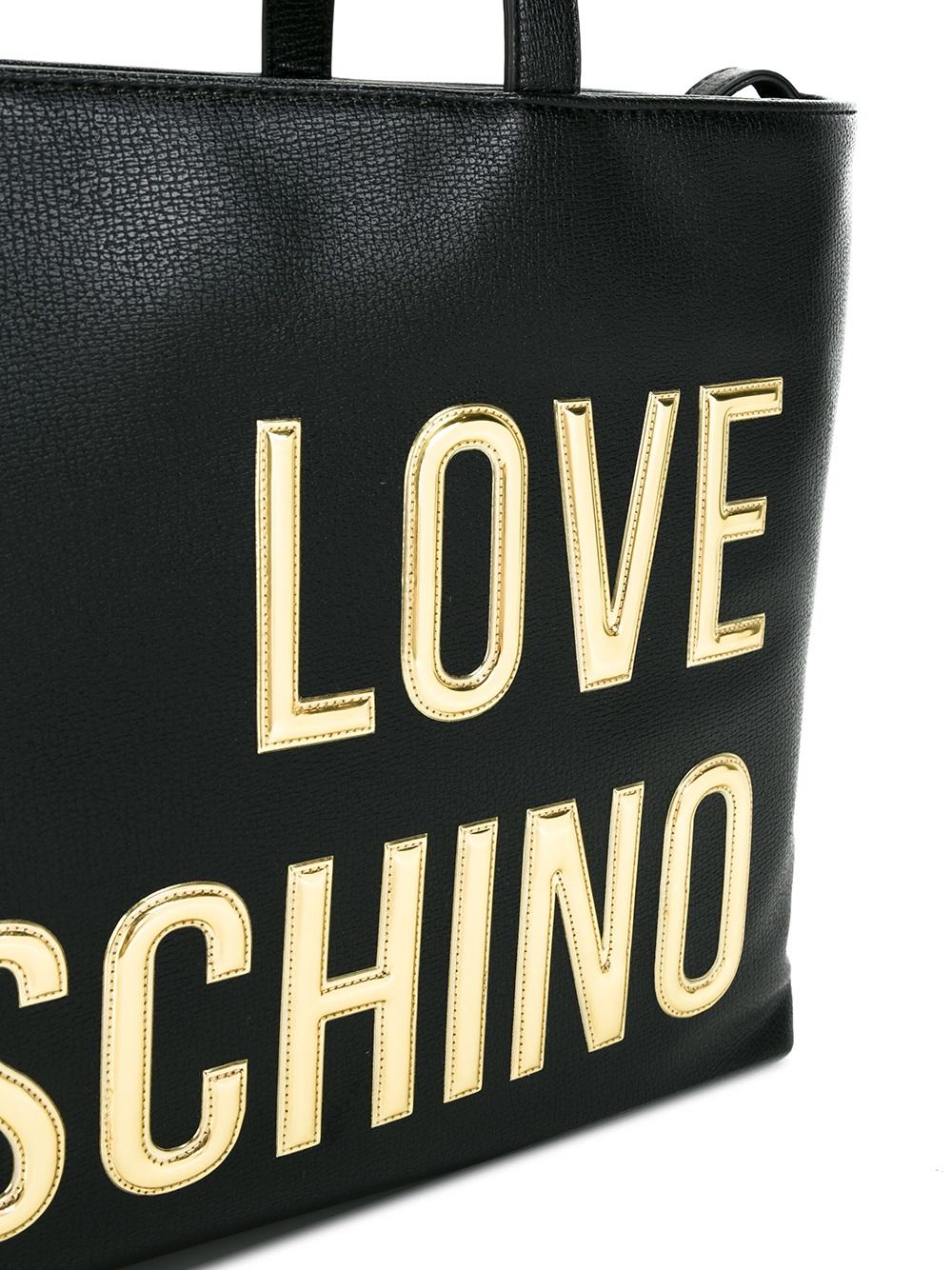 logo rectangular tote