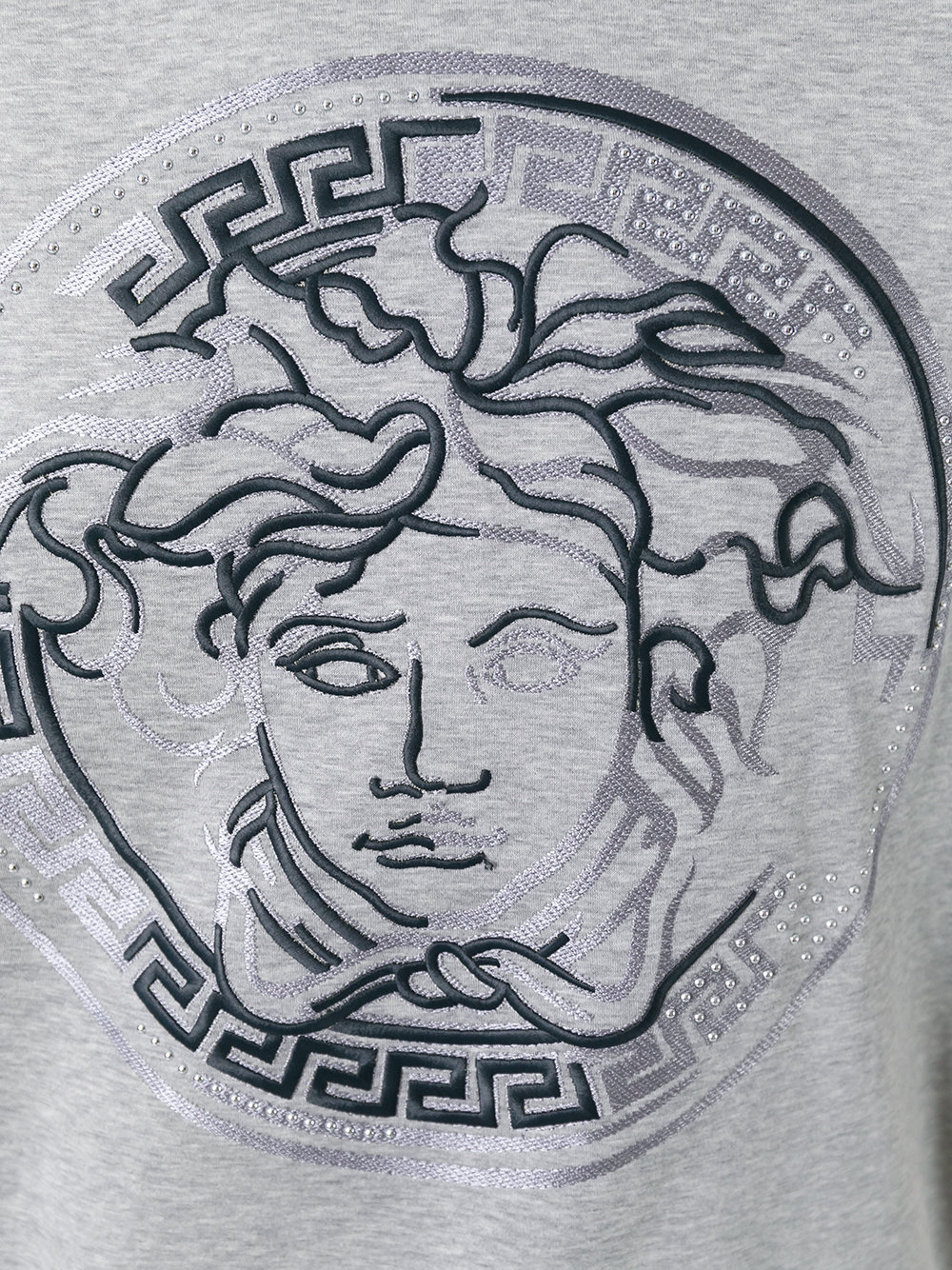 Medusa embroidered T-shirt