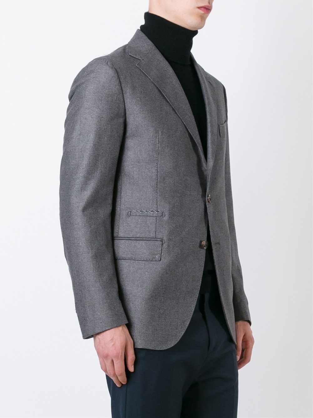 notched lapel blazer