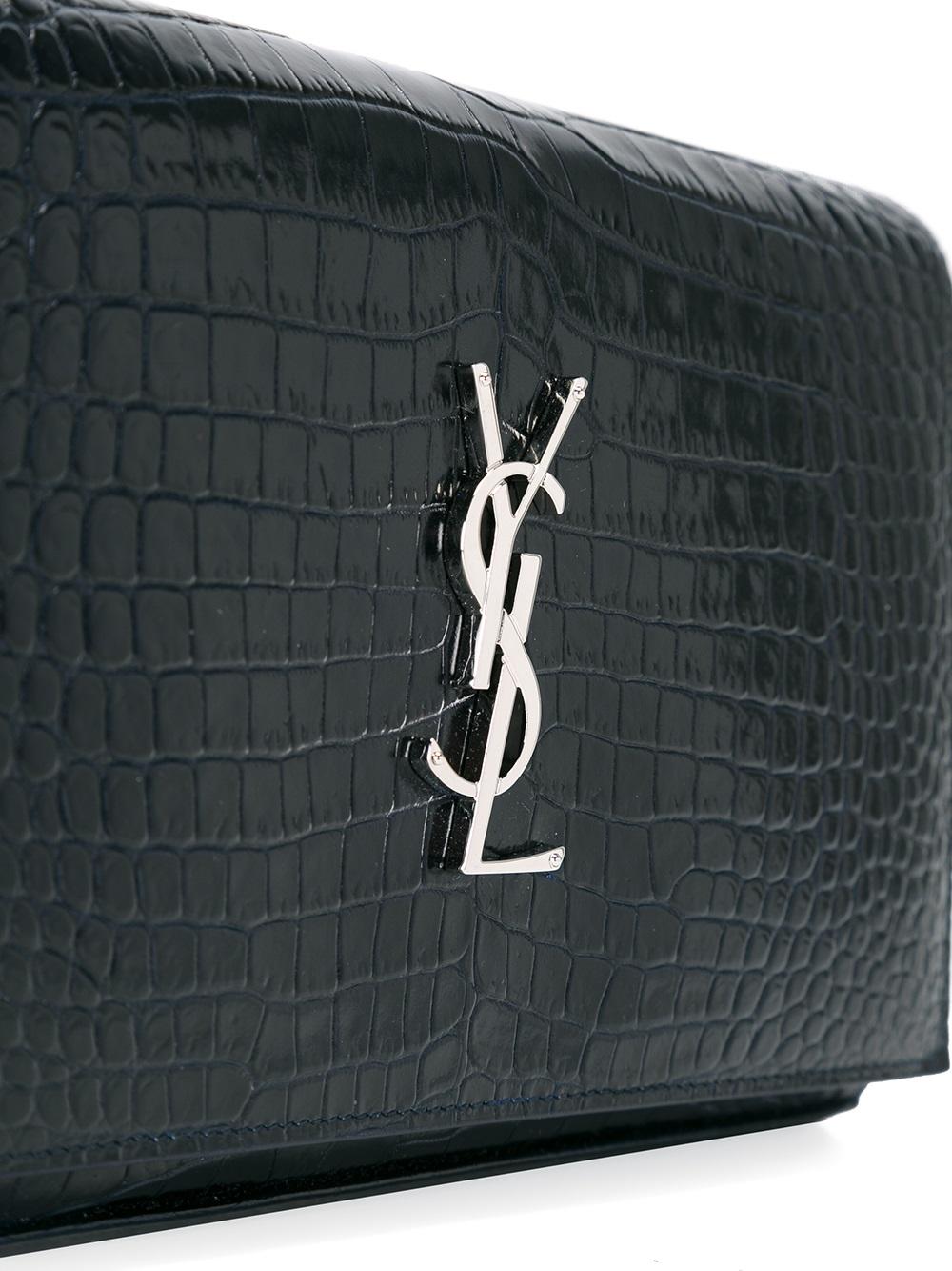 monogram chain wallet