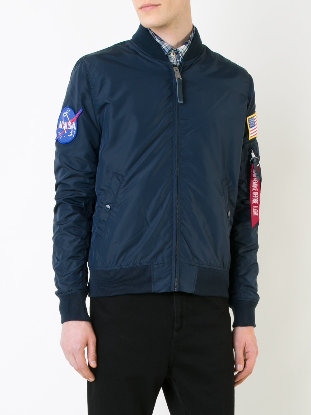 nasa reversible bomber jacket