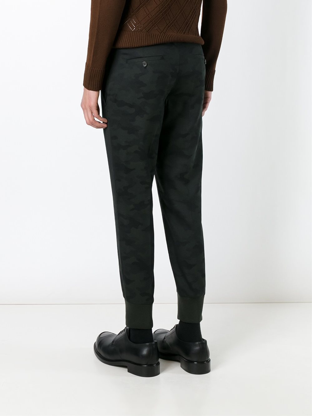 tapered tailored trousers