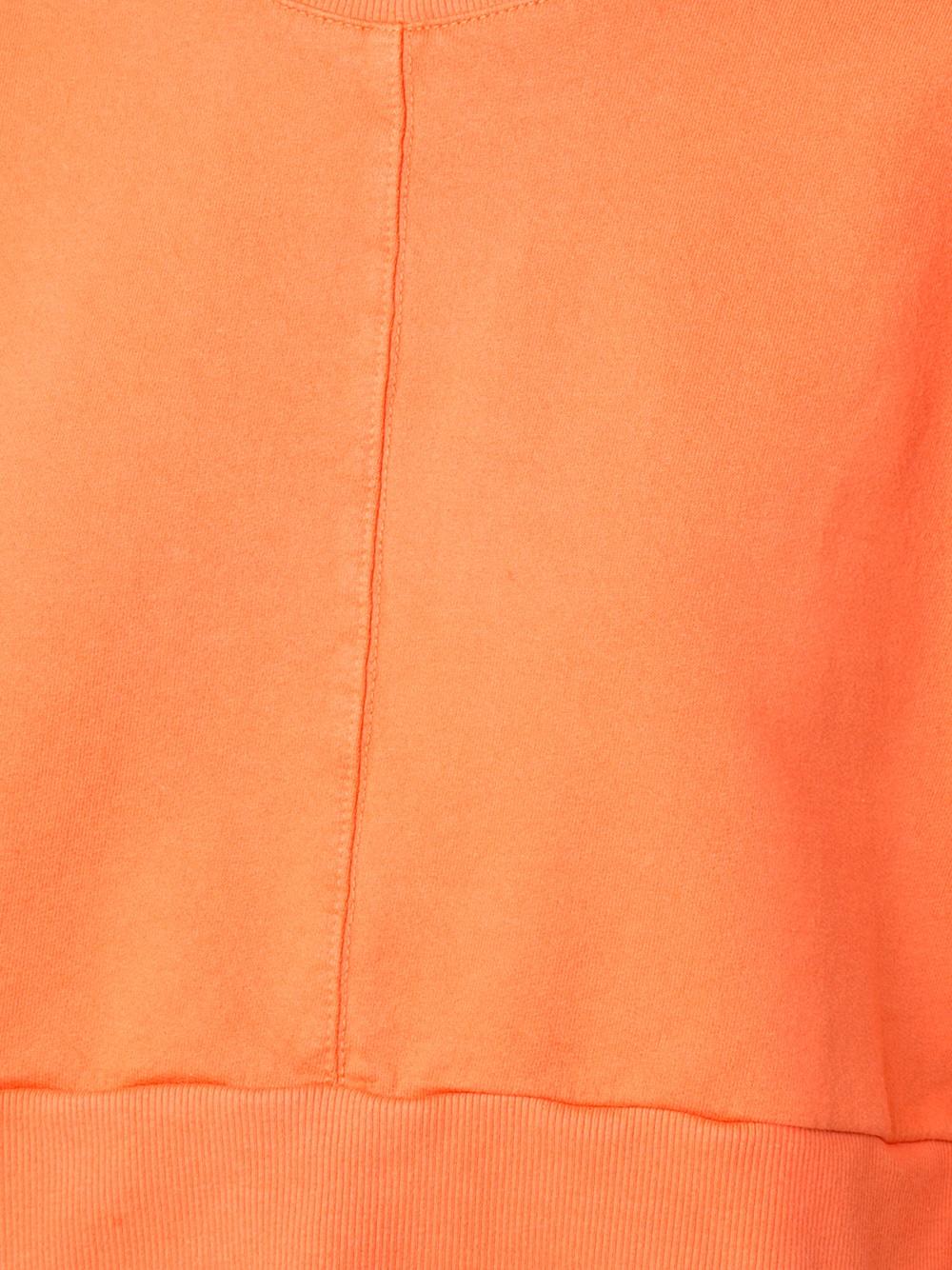 cropped sweatshirt