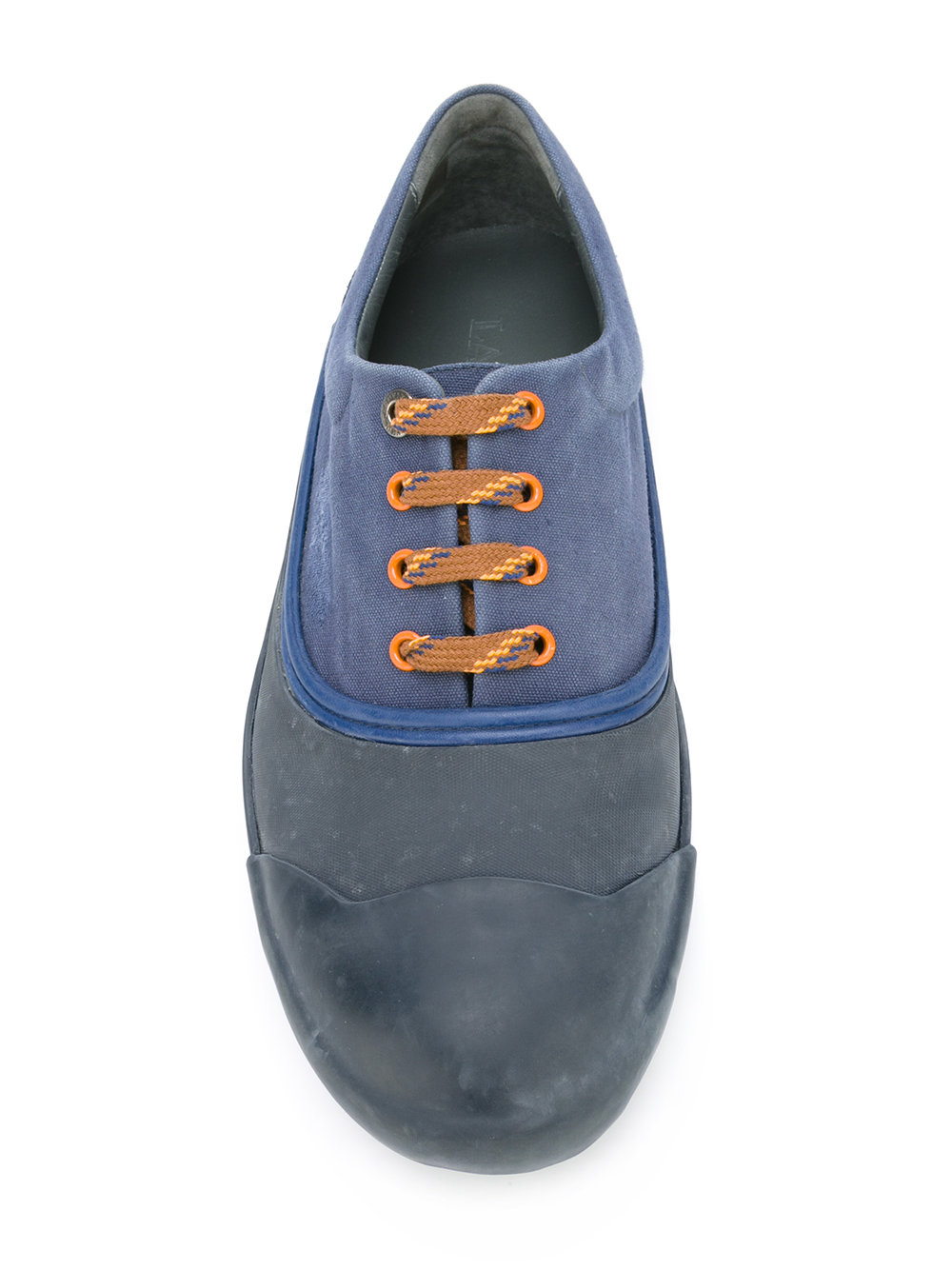 distressed canvas style sneakers