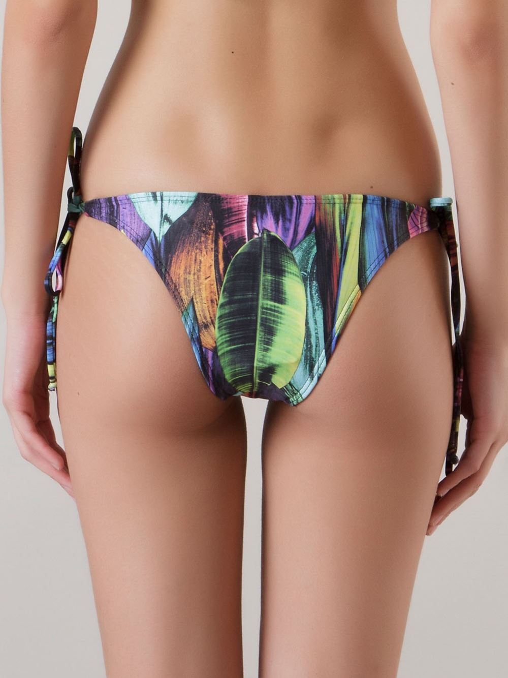 printed bikini bottoms