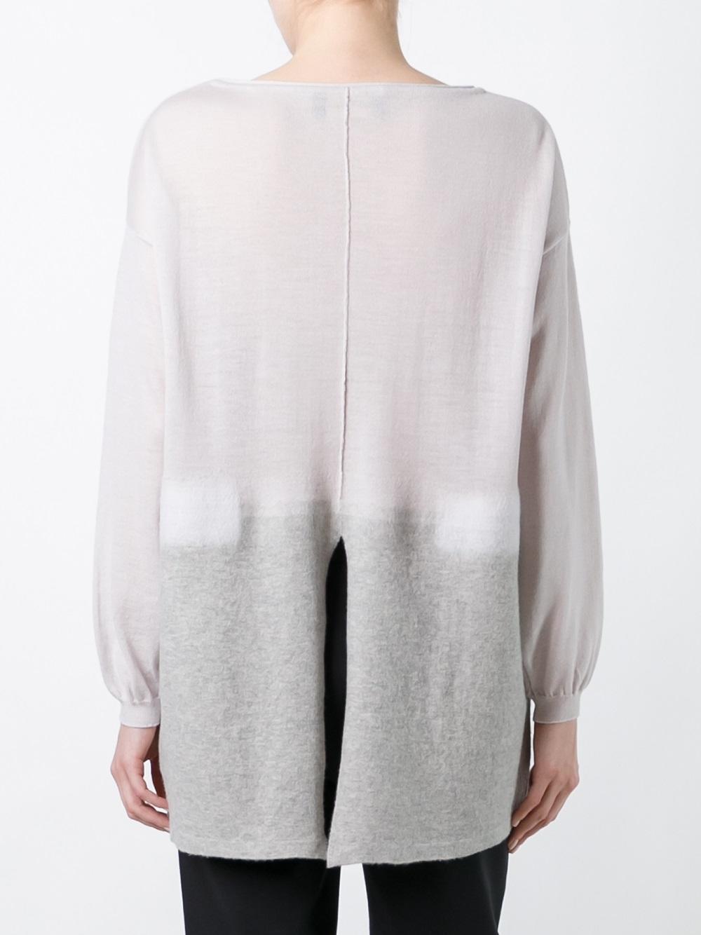 back slit sweater