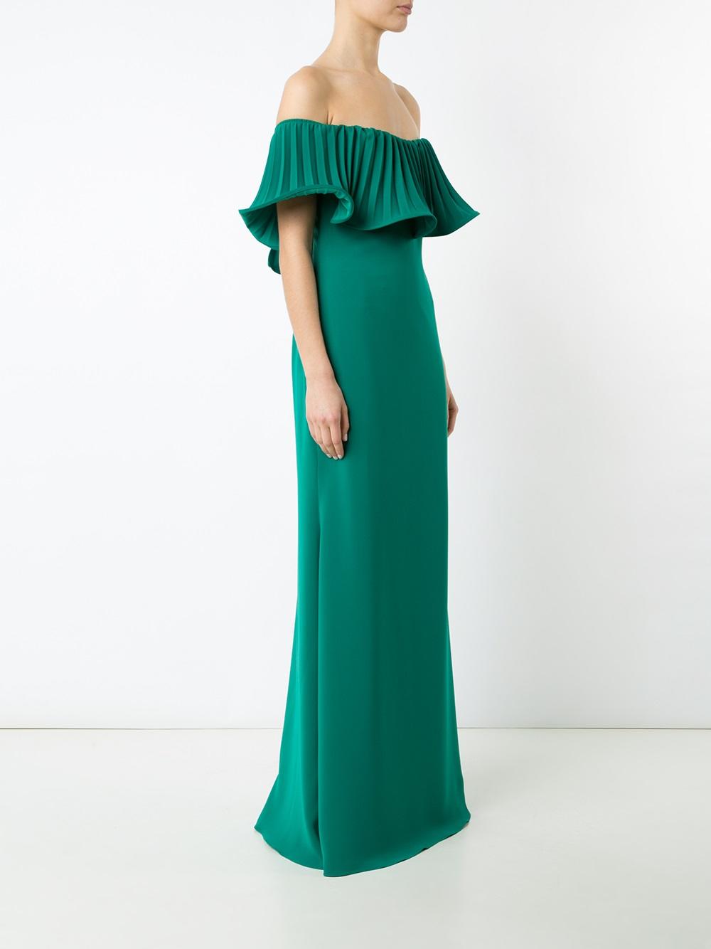 off-shoulder maxi dress