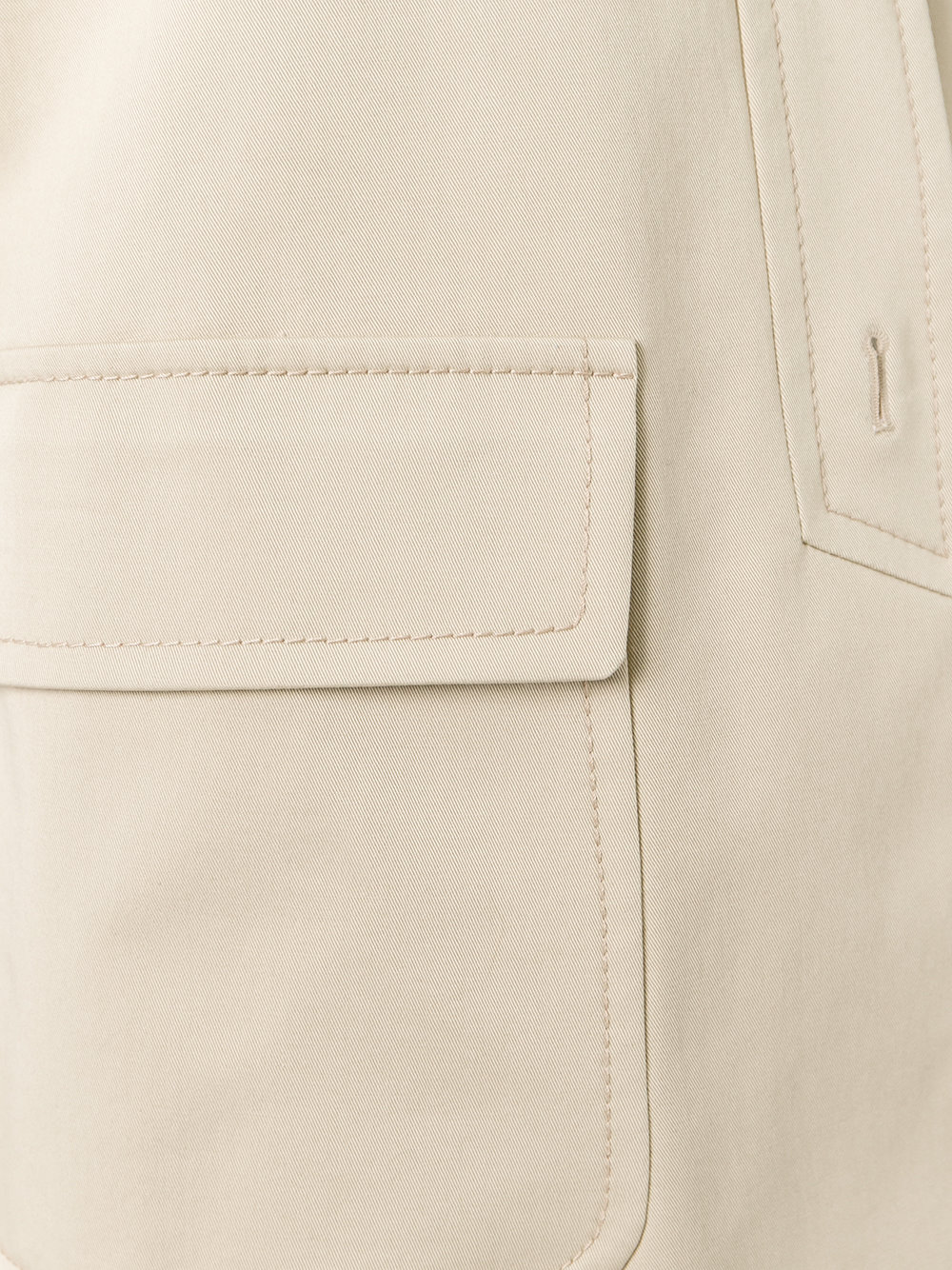 shortsleeved boxy coat