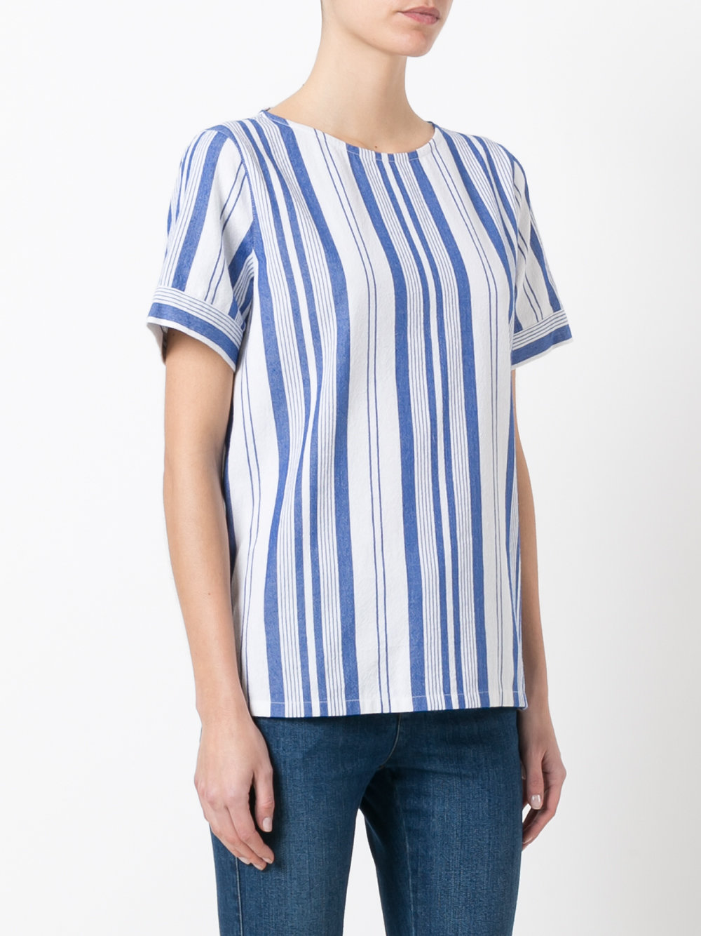 striped T-shirt