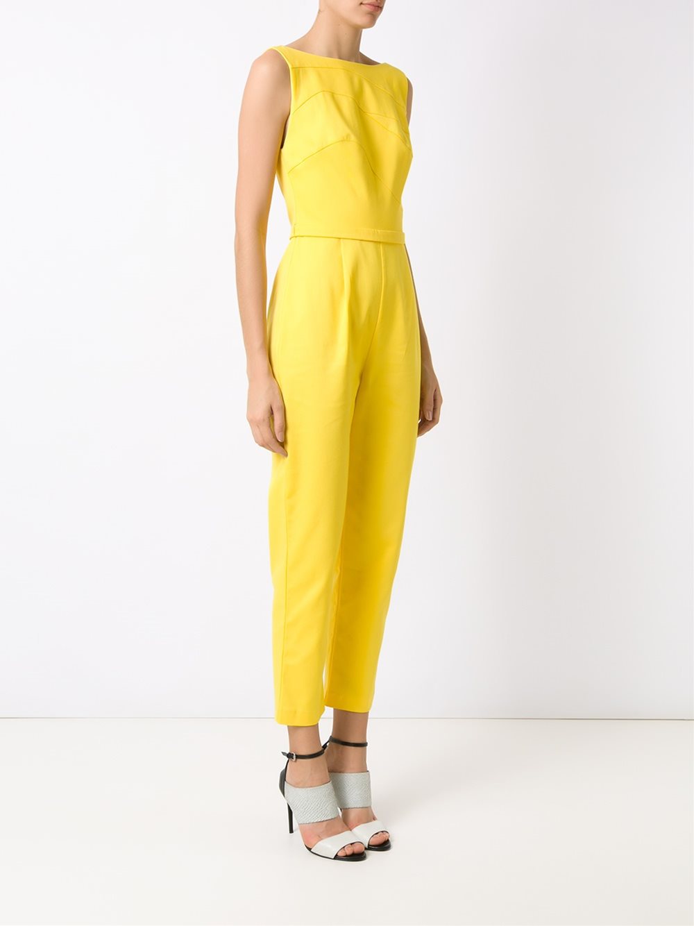 cropped jumpsuit