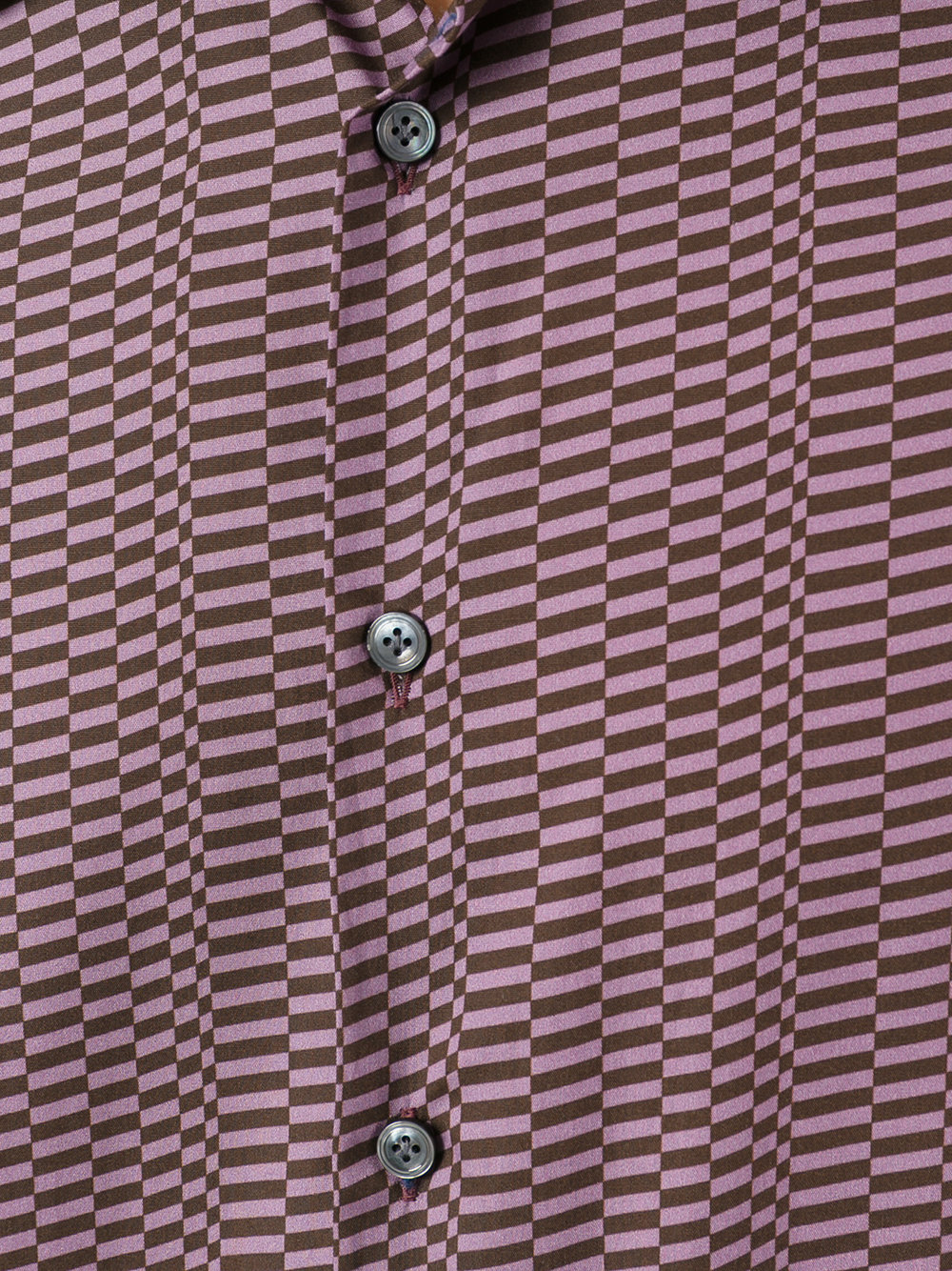 geometric print shirt