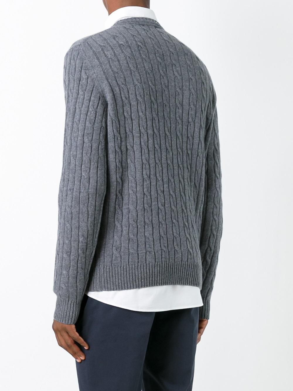 cable knit jumper