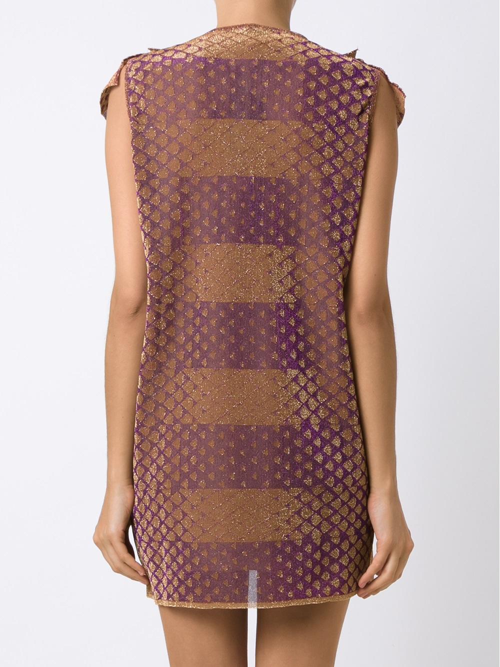 ruffled dress