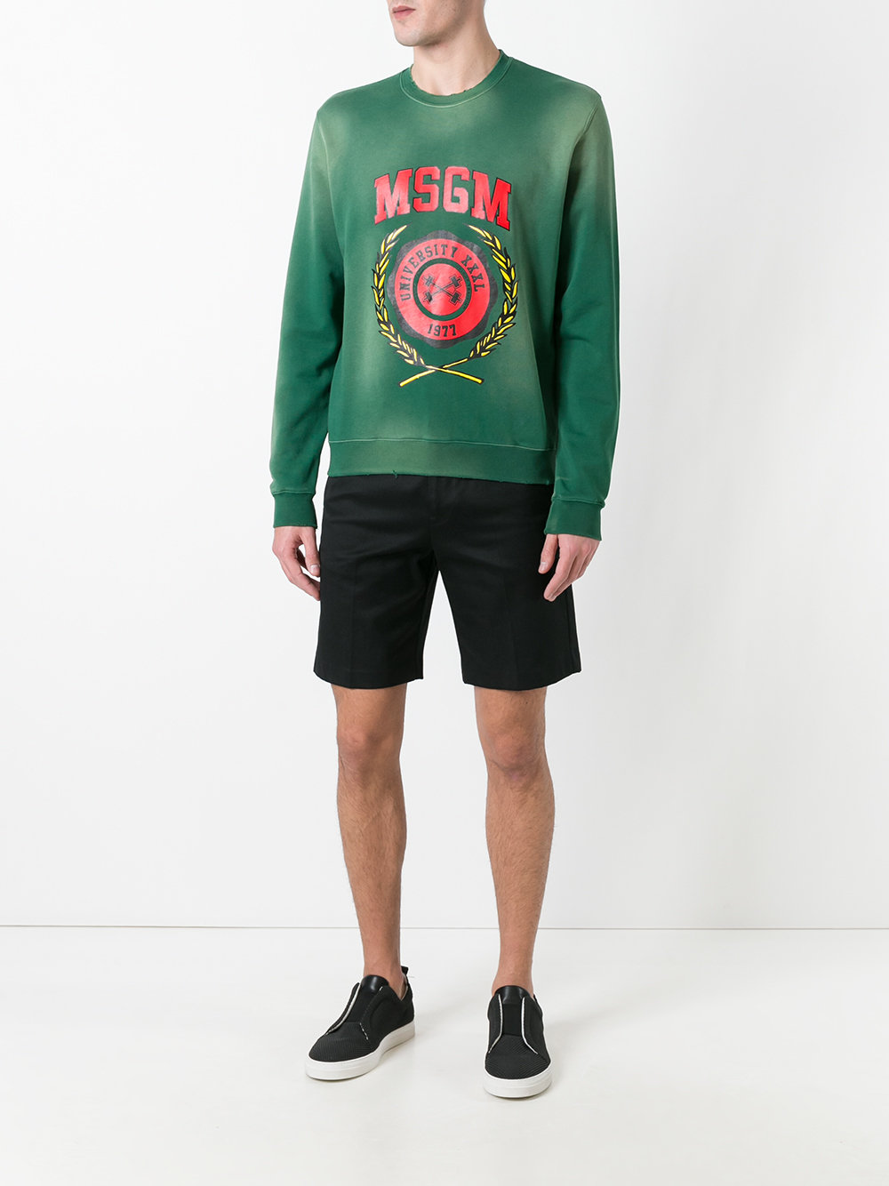 logo print sweatshirt 