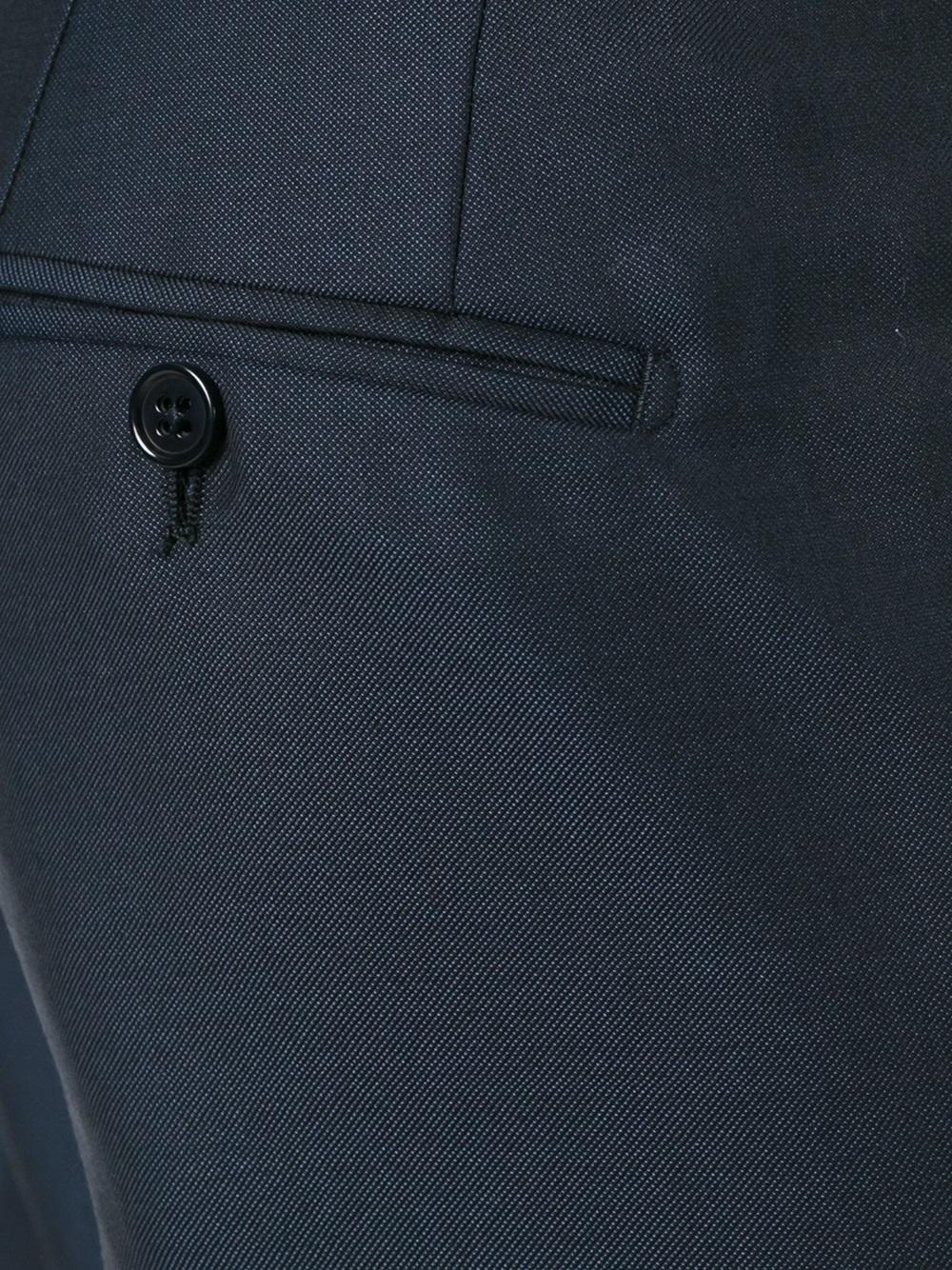 flap pockets formal suit