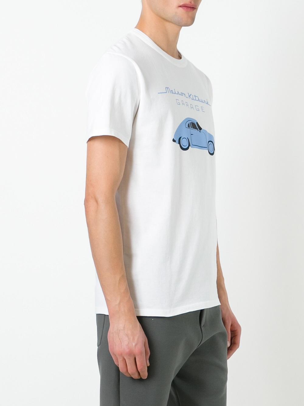 car print T-shirt