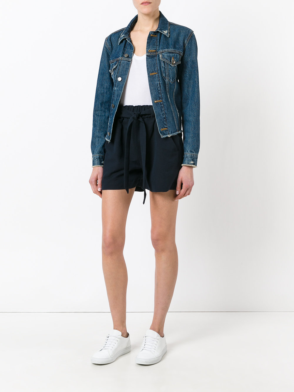 high-waist shorts