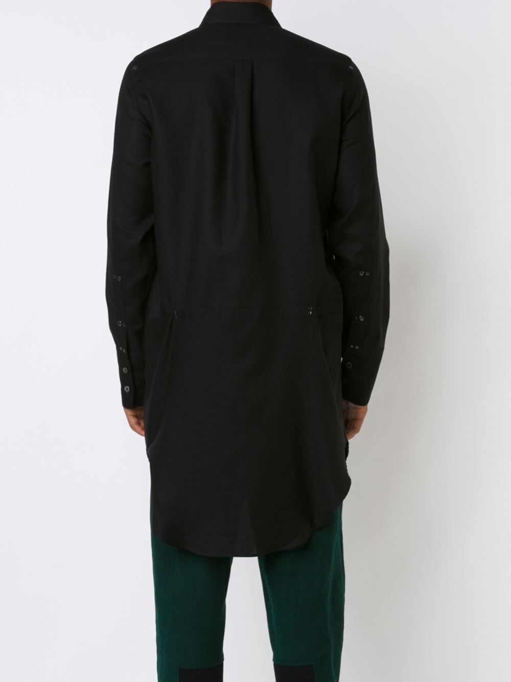 long patch pocket shirt