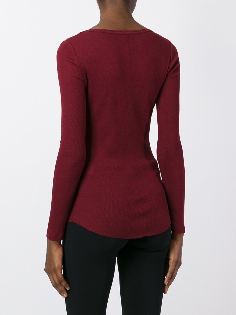 V-neck jumper