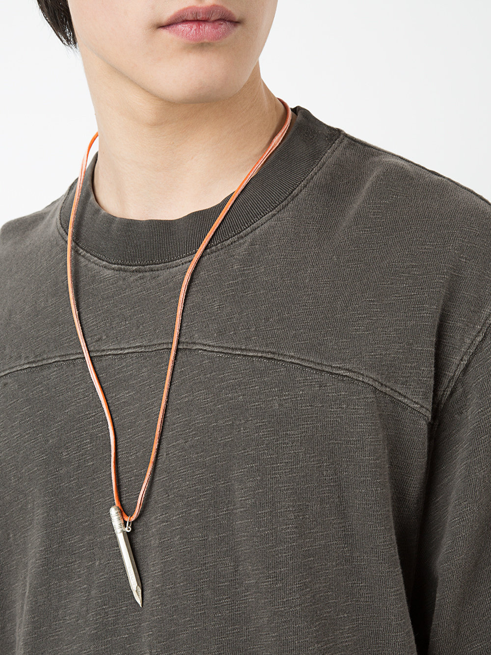 pencil pendant necklace