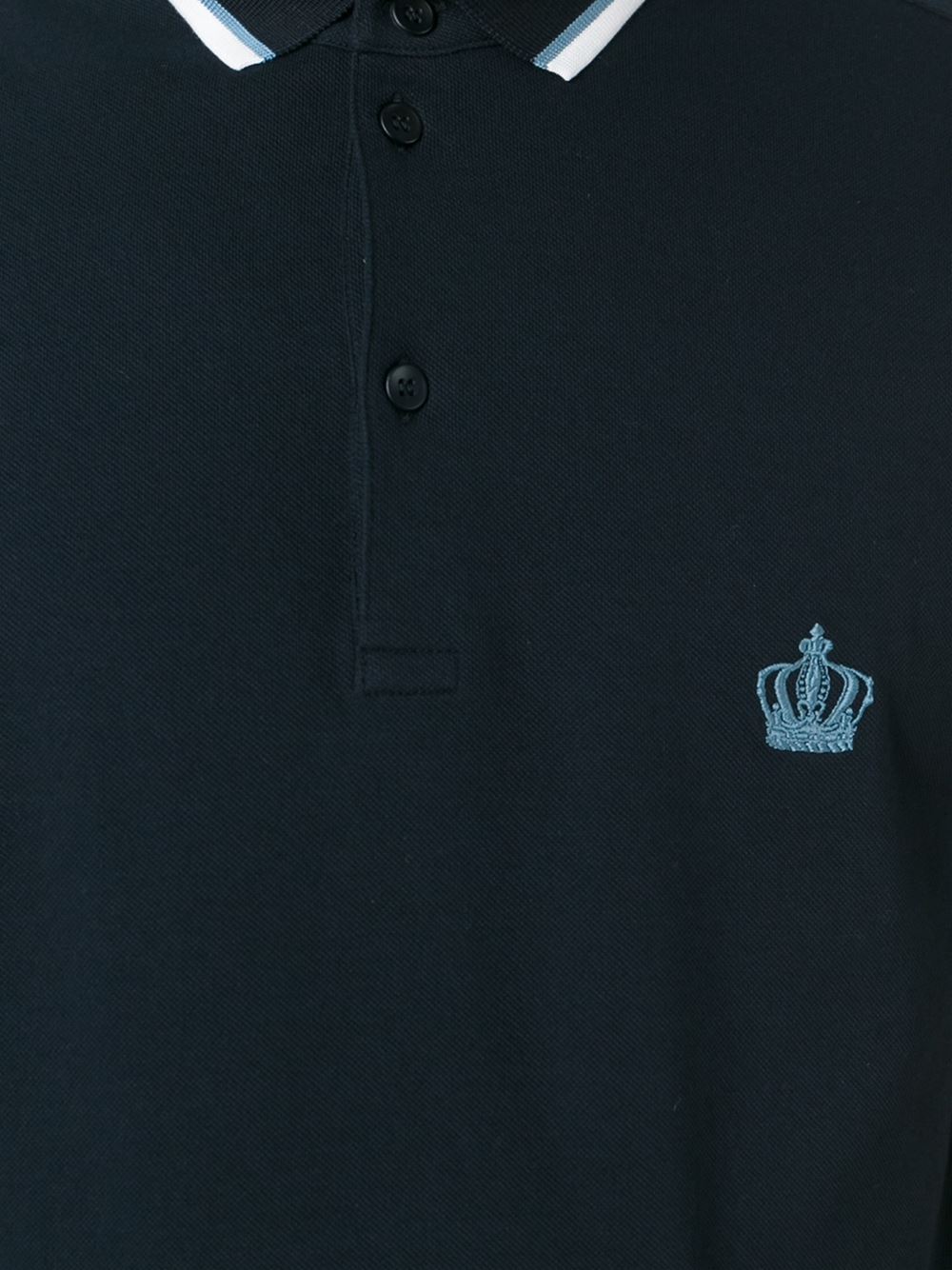 皇冠刺绣polo衫